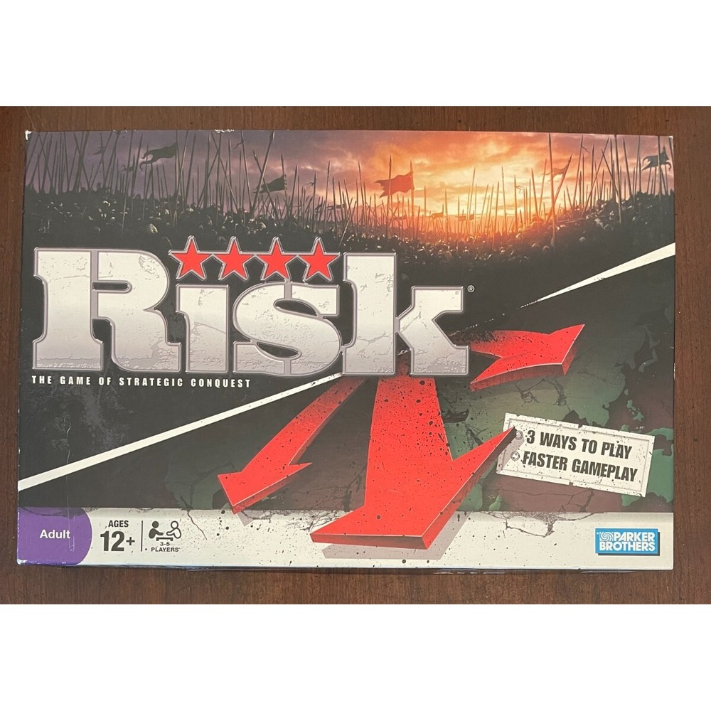 Hasbro RISK The Game of Strategic Conquest Reinvention 2008 100% Complete